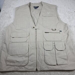 5.11 Tactical Vest NRA XL Mens Multi Pocket Outdoors‎ Utility Shooting Logo